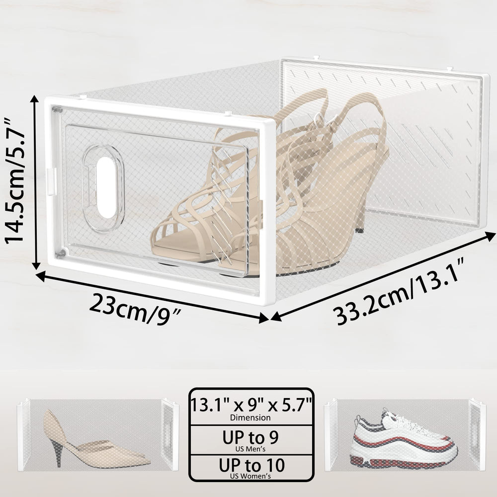 SIMPDIY shoe inside box to show fit and true size comparison