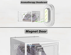 SIMPDIY ventilation holes detail promoting airflow and odor reduction