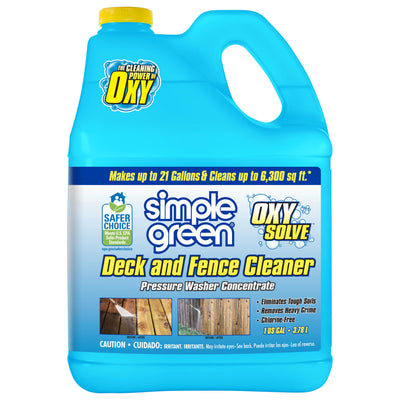 Simple Green front packaging showing cleaner and label, highlights capacity