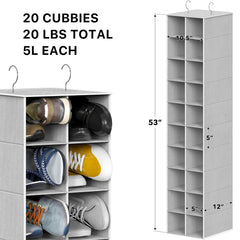 Simple Houseware gancho metálico doble asegura estabilidad del organizador