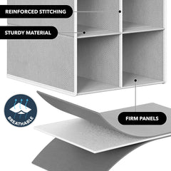 Simple Houseware organizador colgado en armario mostrando zapatos ordenados