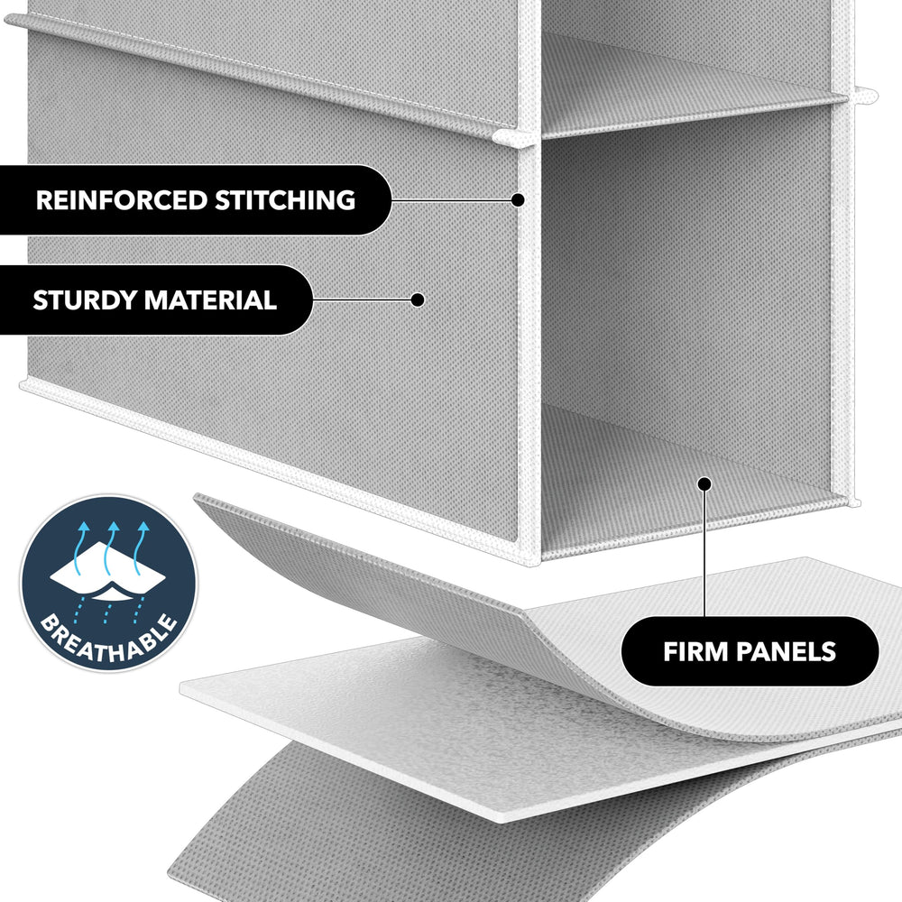 Simple Houseware folded flat showing travel-ready portability and easy storage benefit