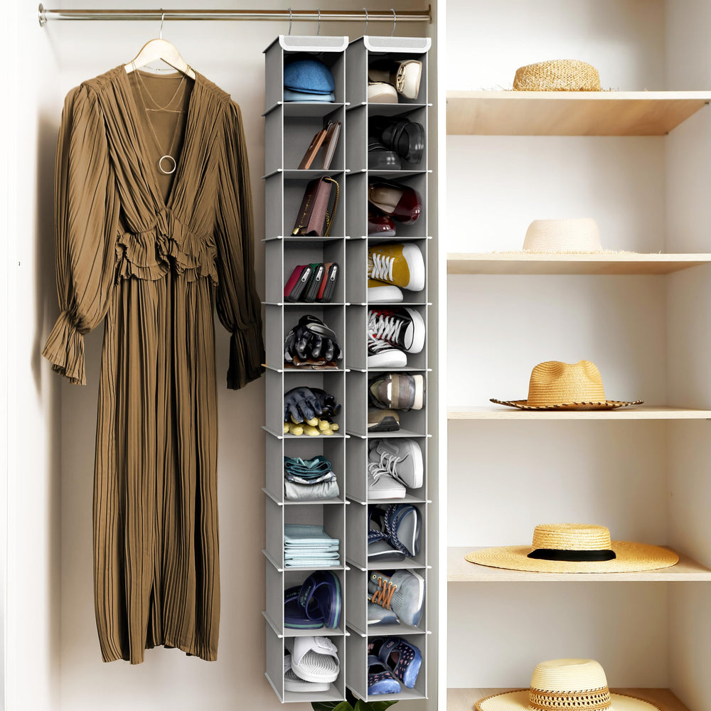 Simple Houseware lifestyle view in hallway illustrating neat entryway organization benefit