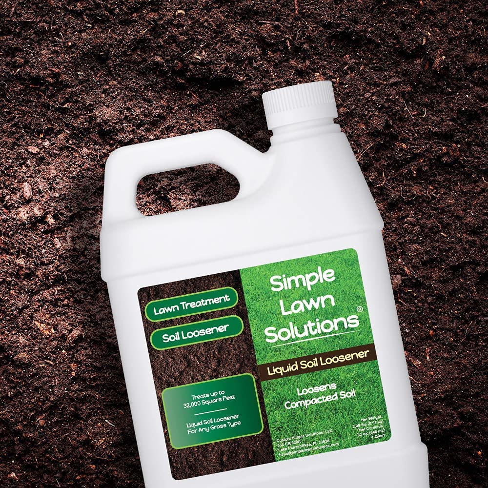 Simple Lawn Solutions lawn before and after demonstrating reduced standing water benefit