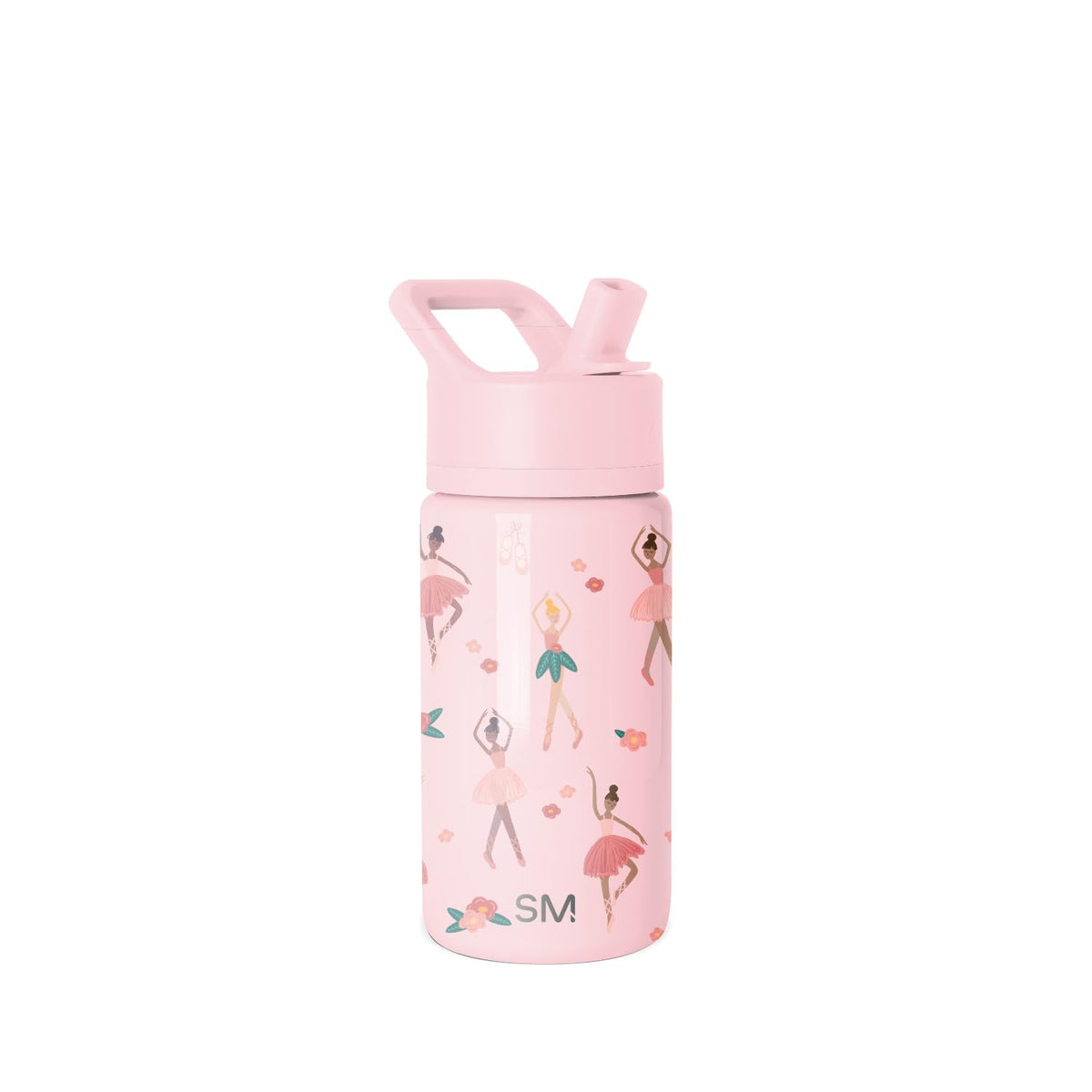 Simple Modern botella frontal Ballerina mostrando diseño y colores