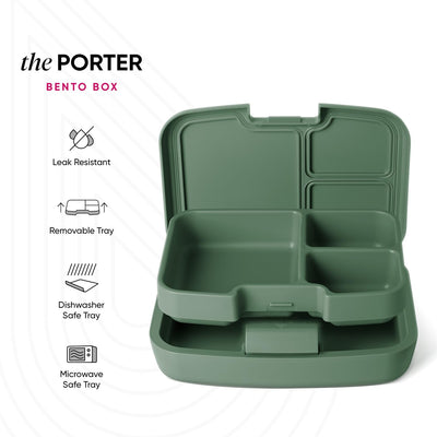 Simple Modern Marvel Spidey three-compartment insert top view highlighting organized portions