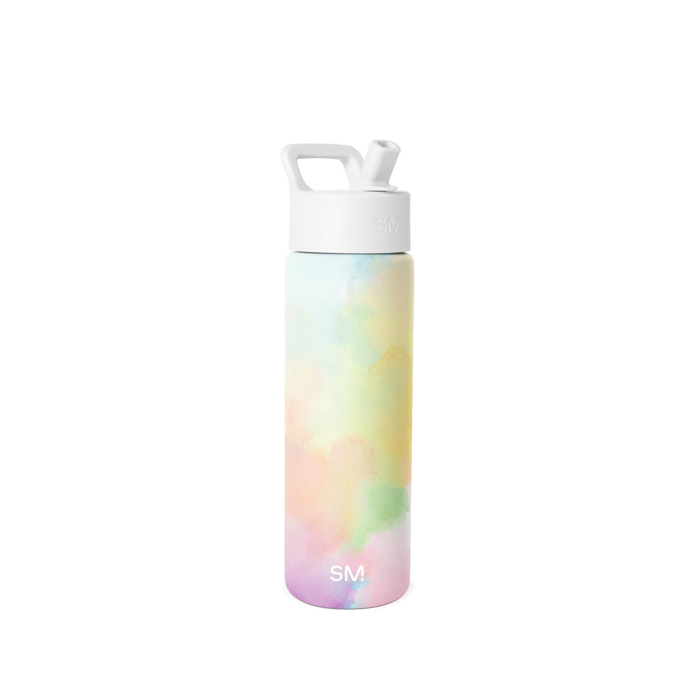 Simple Modern botella frontal Tie Dye, diseño colorido y capacidad 22oz