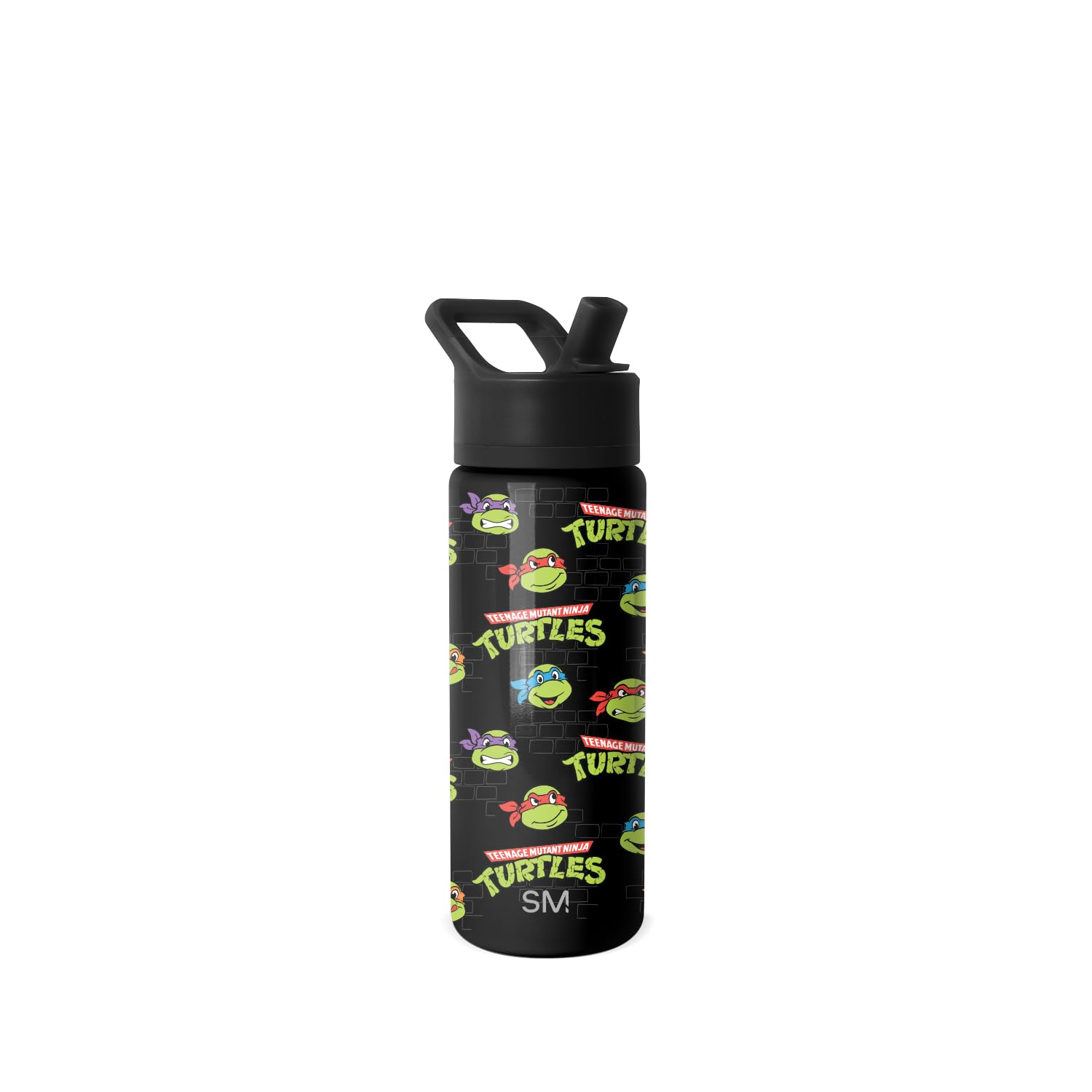 Simple Modern Summit TMNT frente mostrando diseño y capacidad 18oz, ideal para niños