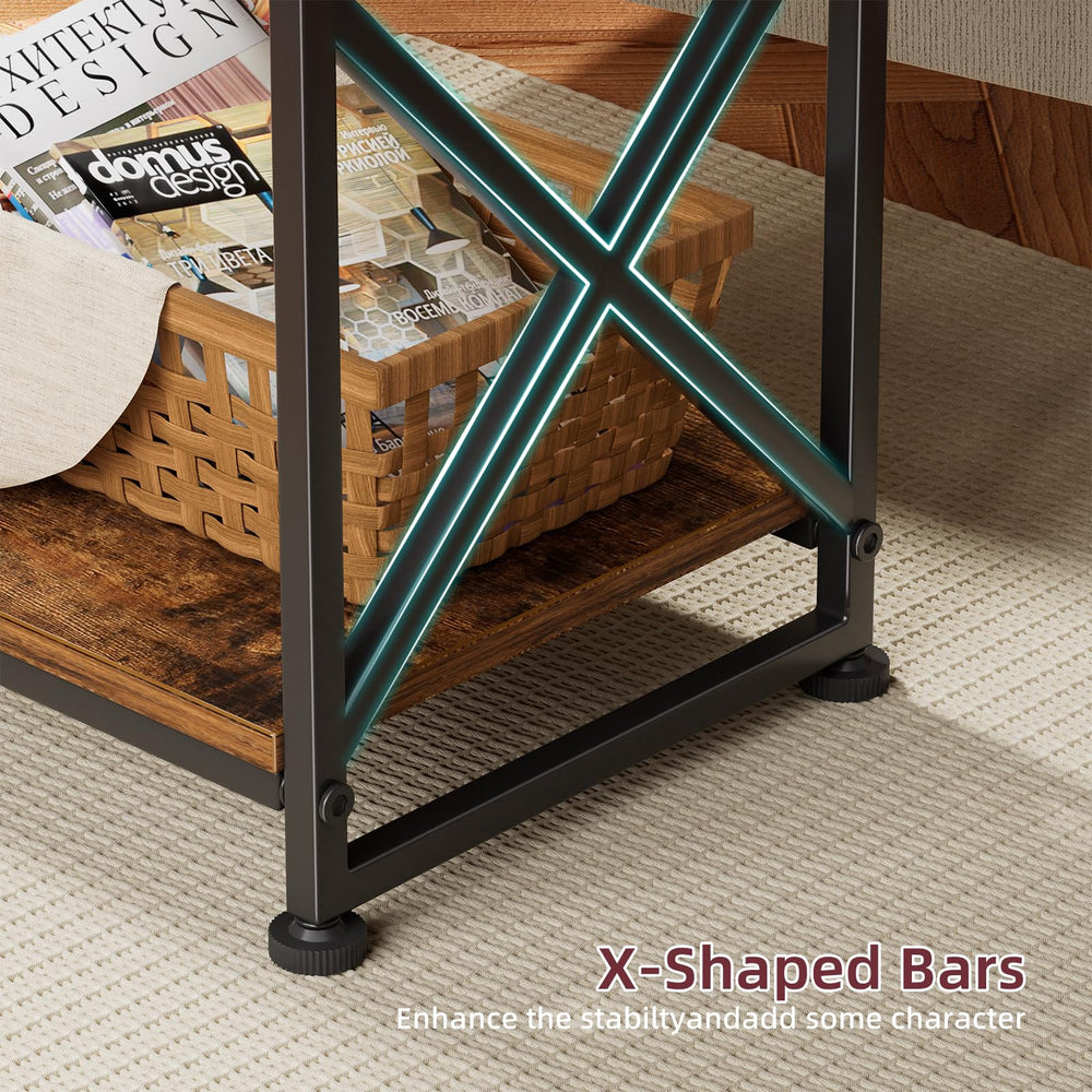 Simple Trending mesa junto a sofá sosteniendo lámpara y bebidas para comodidad
