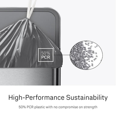 simplehuman pack dispensing one liner for mess-free replacement
