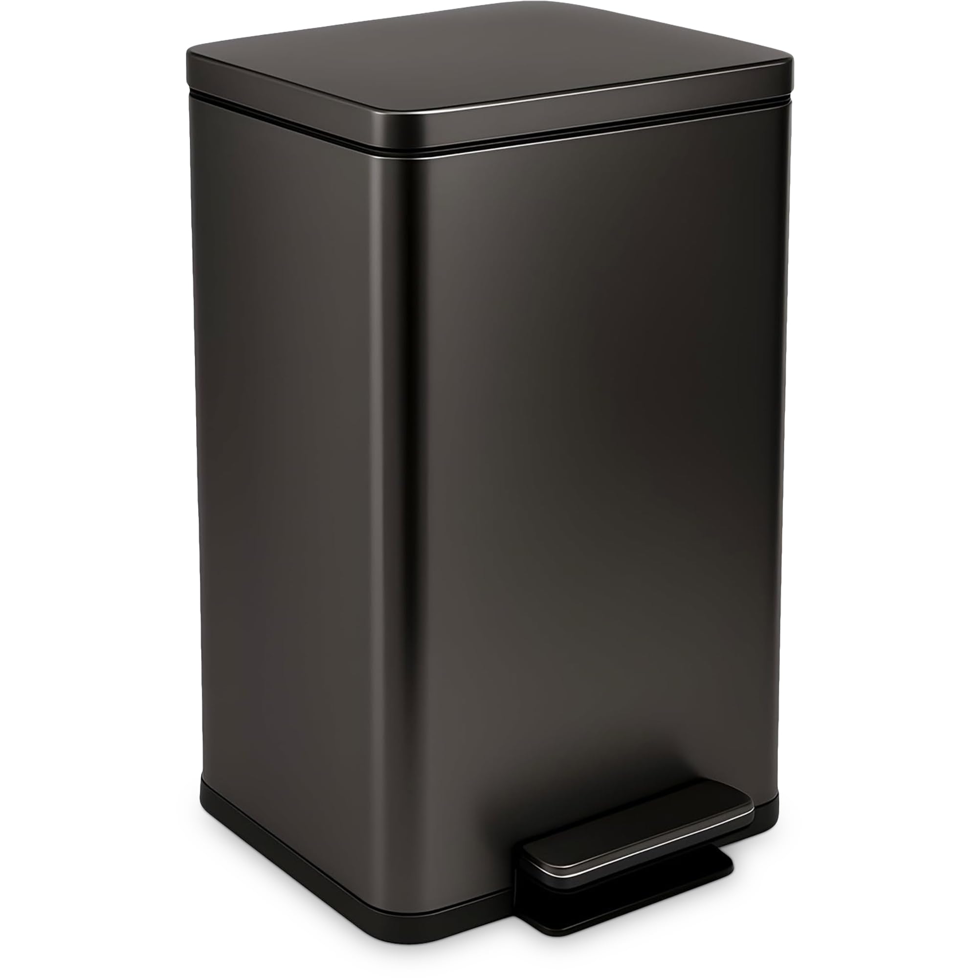 SIMPLI-MAGIC front view stainless steel shows sleek finish and space saving benefit
