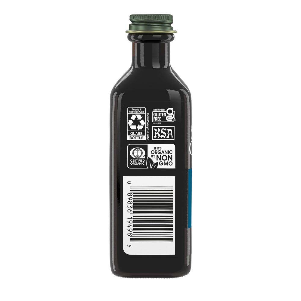 Simply Organic etiqueta detallada con certificación orgánica visible y beneficios