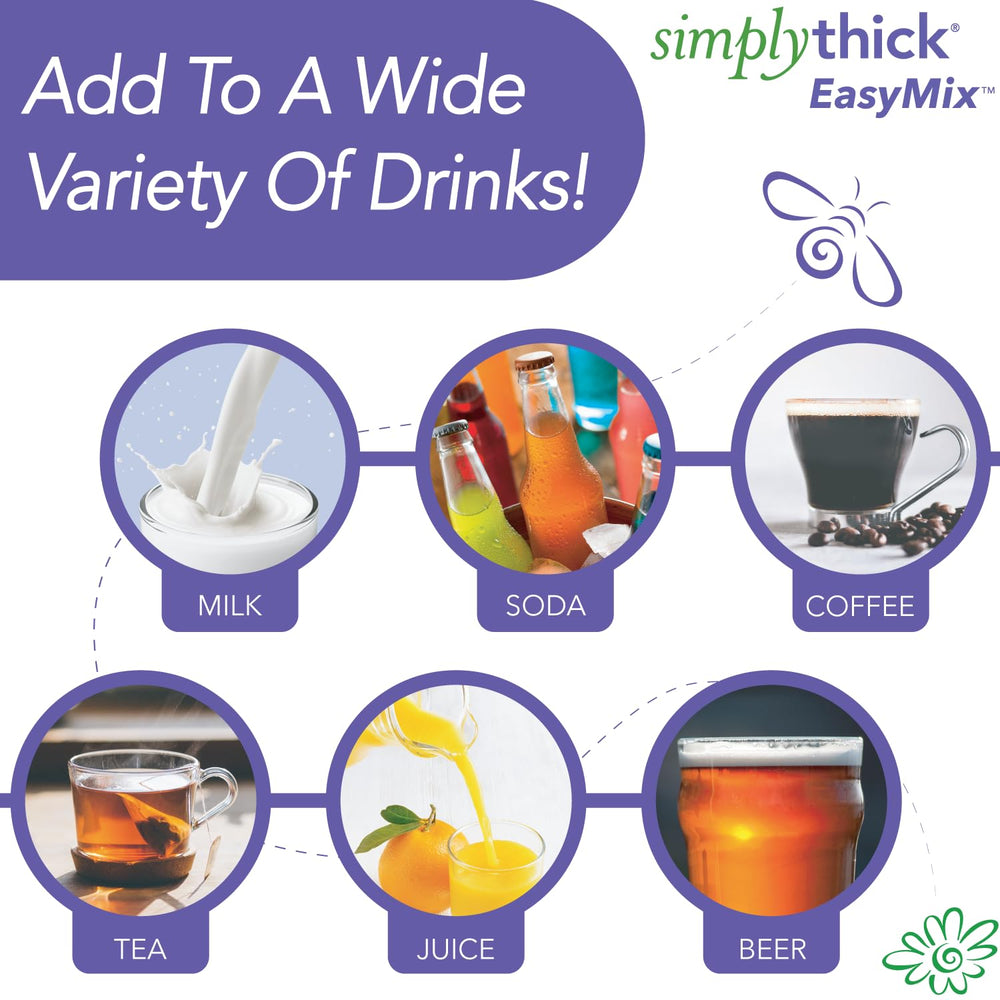 Simply Thick etiqueta nutricional y certificaciones para dietas especiales