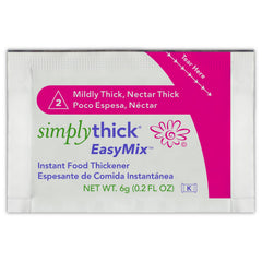 Simply Thick sobre individual de 6 g listo para mezclar y dosificación precisa