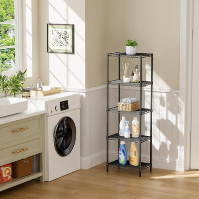 SINGAYE in a kitchen pantry setup holding cans and appliances to maximize space and visibility benefit