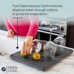 Siren Stone stainless steel legs detail providing airflow and stability
