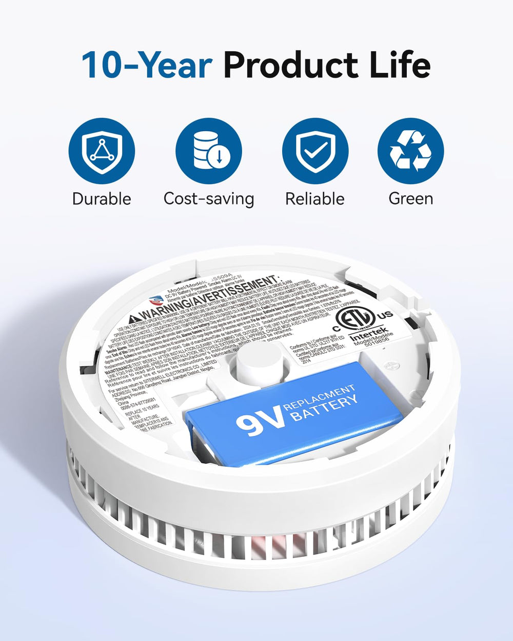 SITERWELL test and mute button detail enabling easy weekly function checks