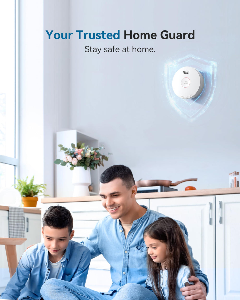 SITERWELL installed in bedroom showing quiet protection and visibility
