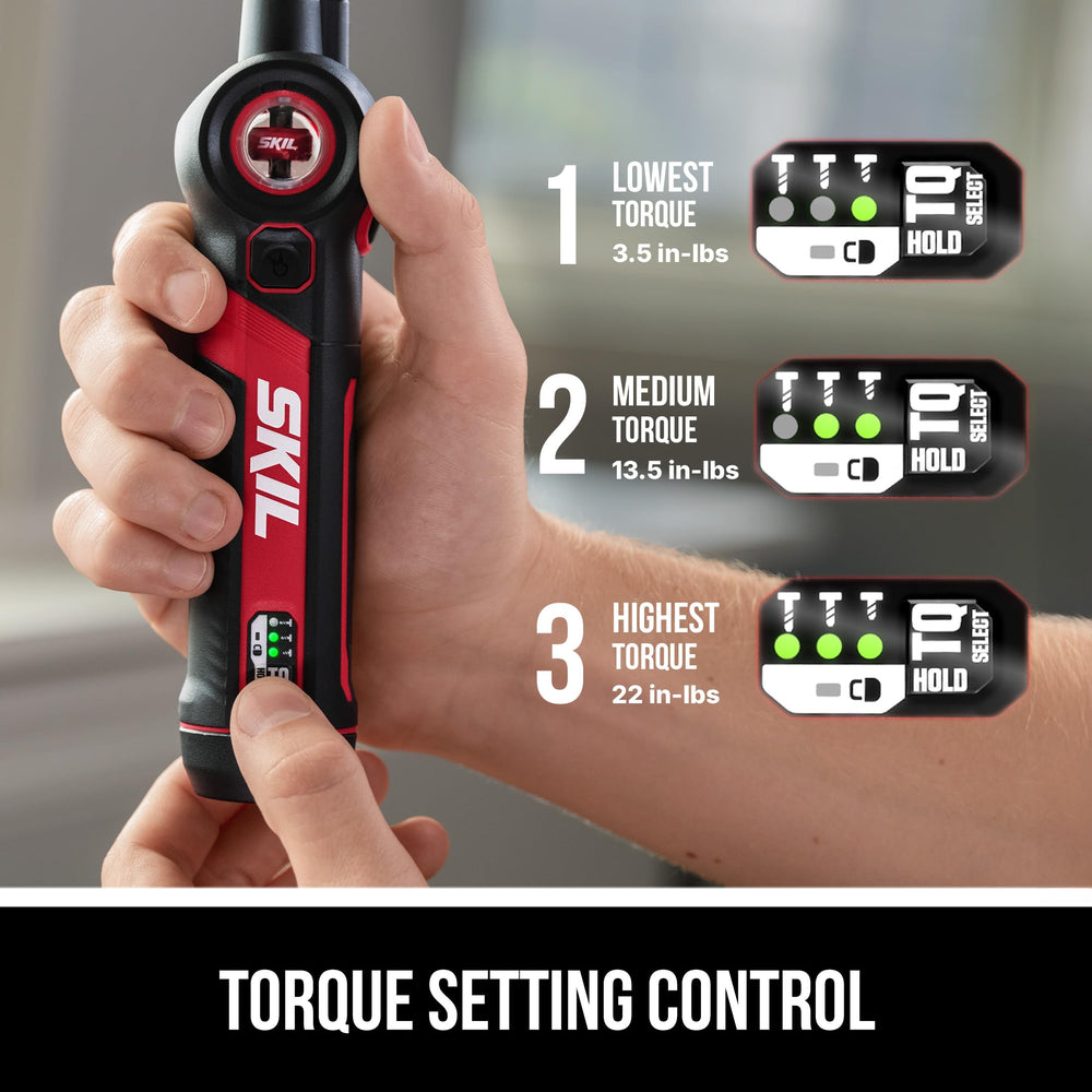 SKIL Twist en posición 45 grados para trabajos en ángulos