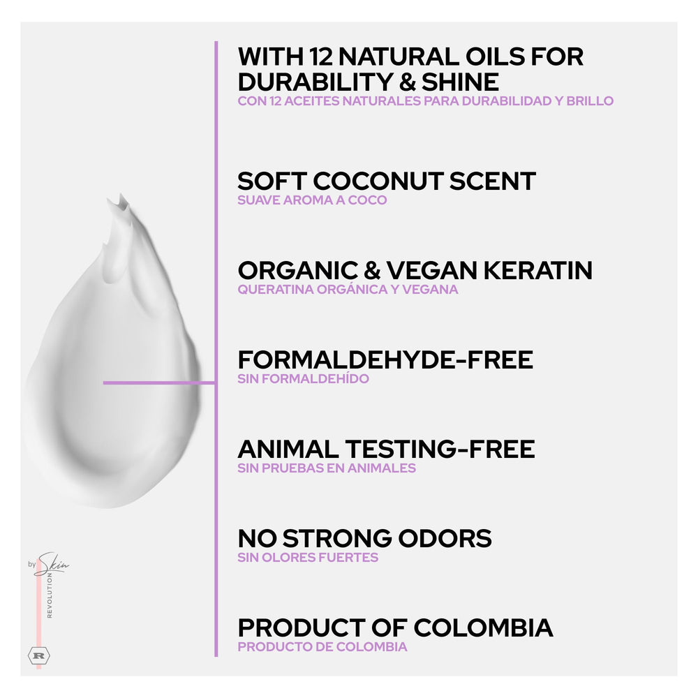 Skin Revolution envase de 250 ml sobre fondo natural mostrando tamaño real
