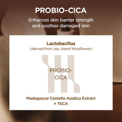 SKIN1004 detalle de etiqueta con lista de ingredientes clave clara