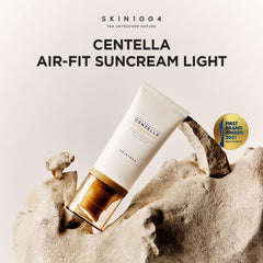 SKIN1004 textura ligera en primer plano, fácil absorción