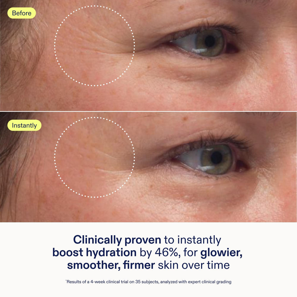 Skinfix ingredient visual highlighting hyaluronic acid and peptide benefits
