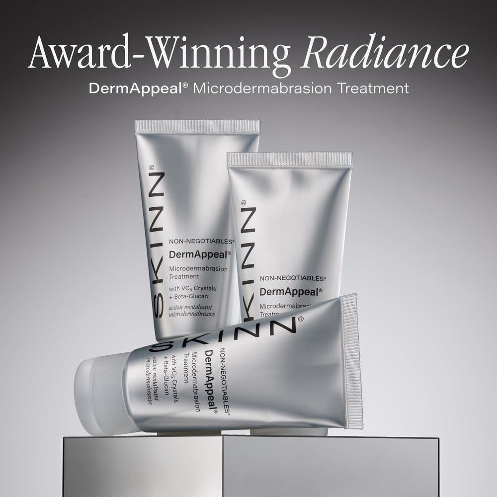 SKINN kit de rutina facial con DermAppeal para preparación pre-maquillaje