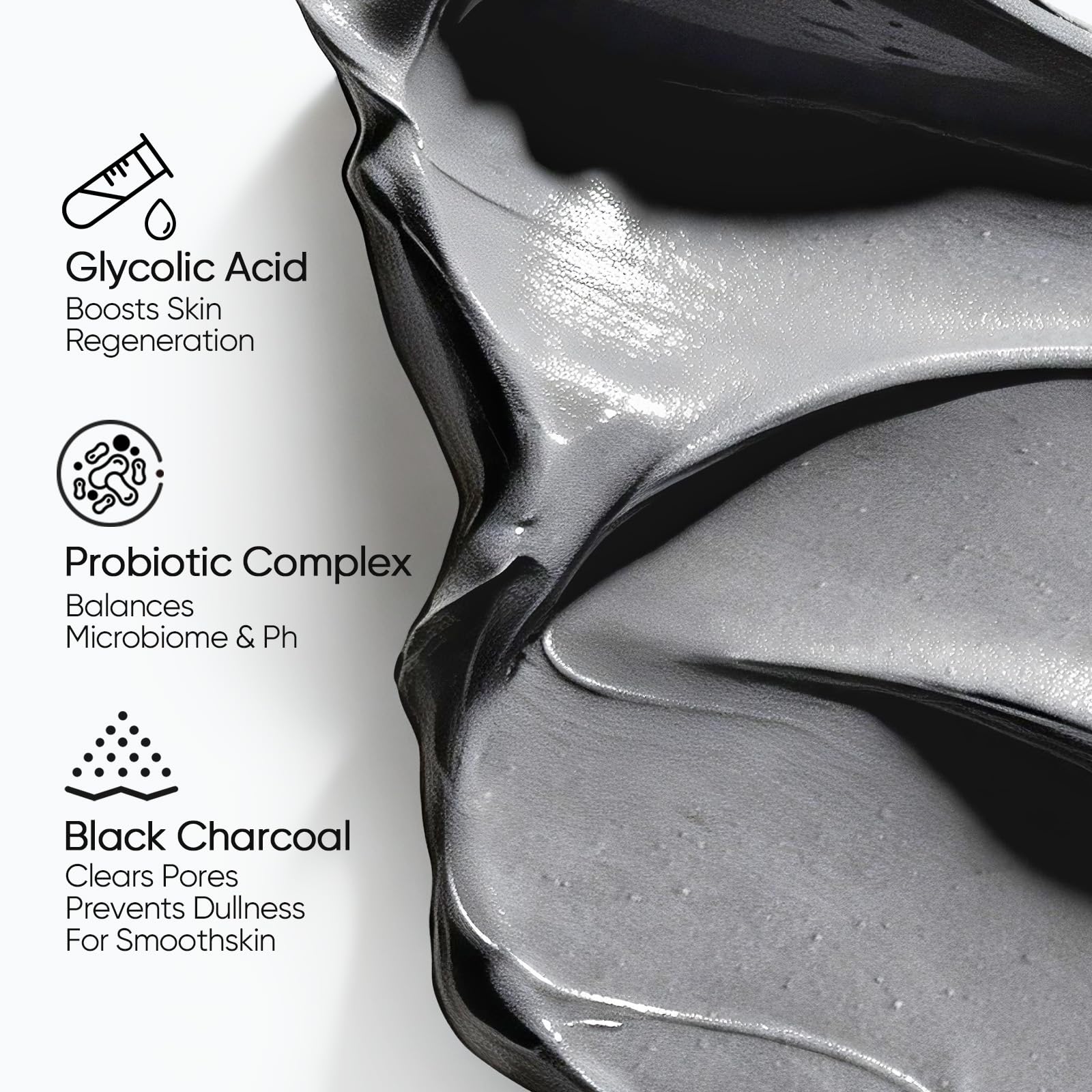 SKINTIFIC textura cremosa de arcilla volcánica que absorbe sebo