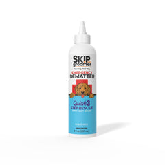 Skip the Groomer frente del envase mostrando el tamaño y diseño