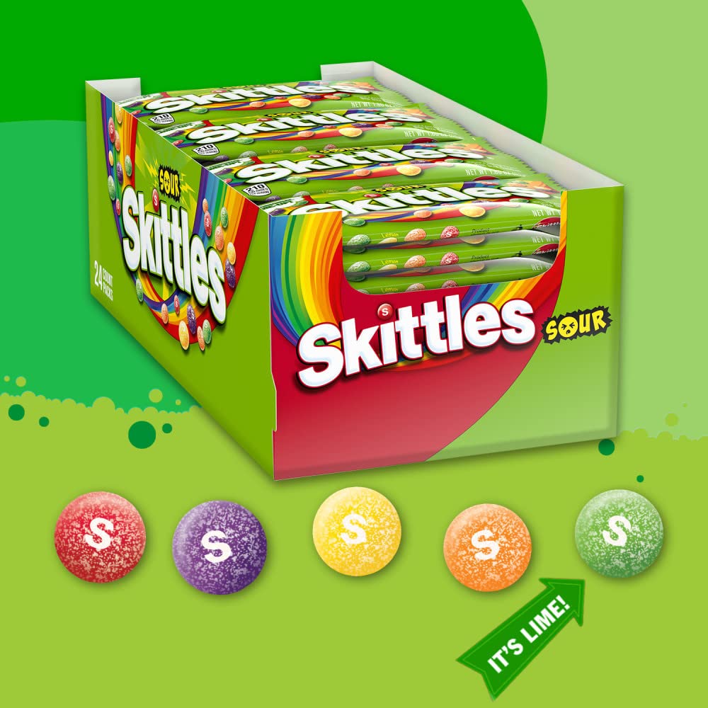 Skittles 24 paquetes agrupados listos para eventos y surtidos de venta