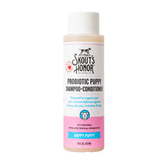 SKOUT'S HONOR front packaging showing clean bottle and label benefit