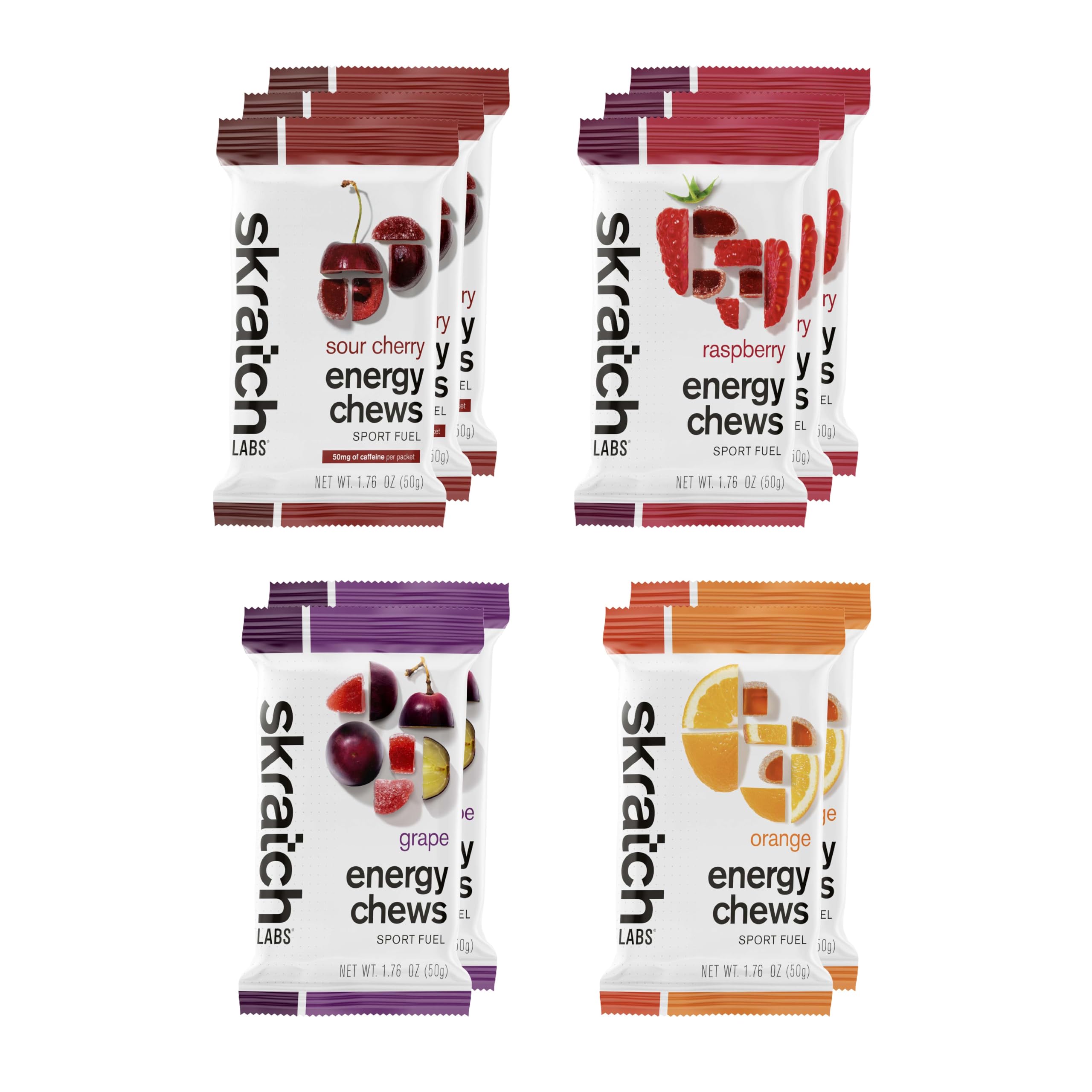 Skratch Labs en uso durante carrera para reponer energía rápida