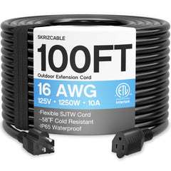 Skrizcable frente del enchufe resistente y seguro para exteriores