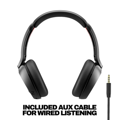 Skullcandy Icon 180 folded flat to show portable travel-ready convenience