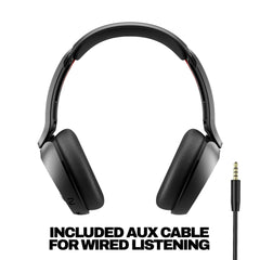 Skullcandy Icon 180 folded flat to show portable travel-ready convenience