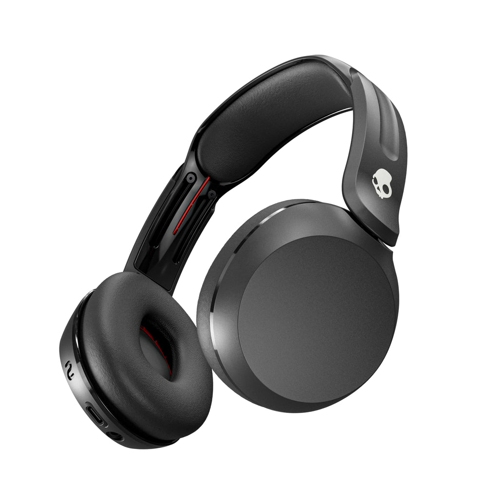 Skullcandy Icon 180 front view showing sleek True Black design and durable build