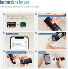 SKYBASIC held in hand to show size and portability for field use convenience