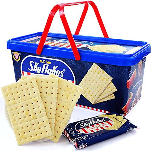 Skyflakes comparación de tamaño en manos para visual de ración