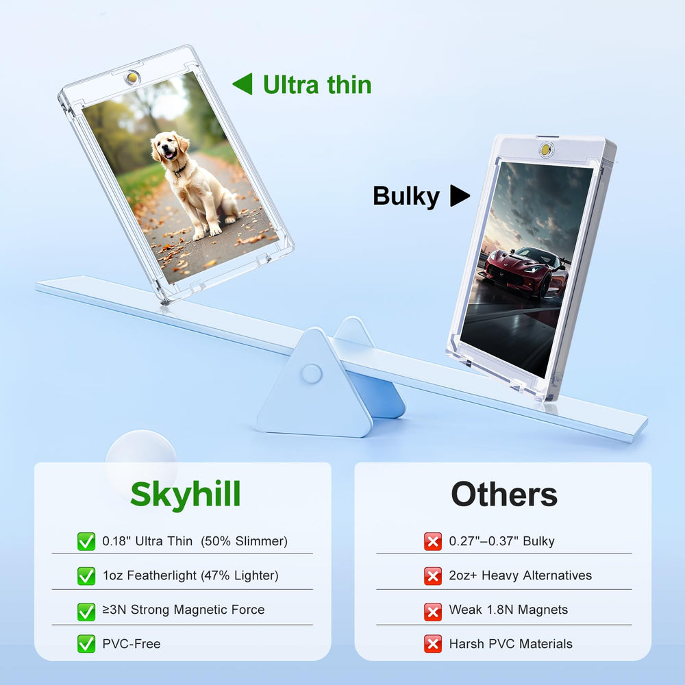 skyhill estuches apilados en vitrina optimizando espacio y exhibición