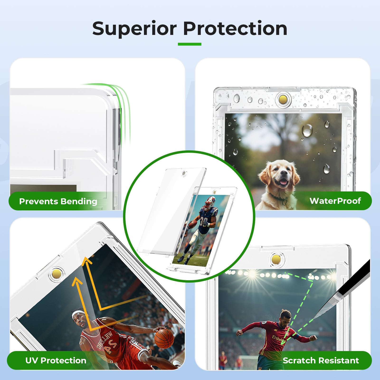skyhill mano usando apertura one-touch para manejo sin esfuerzo