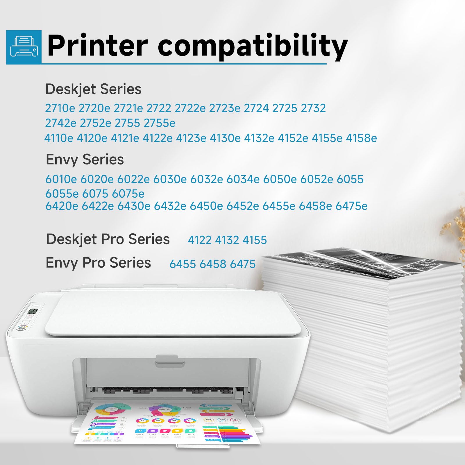 Skyink cartucho 67XL detalle de etiqueta para identificar compatibilidad