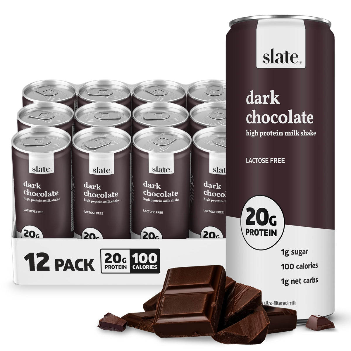 Slate lata frontal mostrando el diseño y facilidad de consumo
