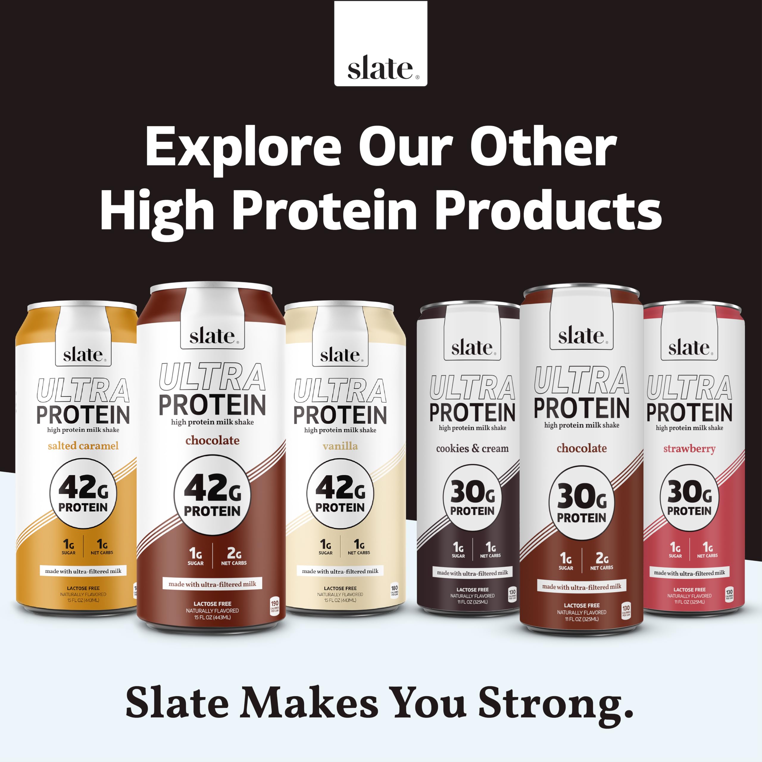 Slate bebida en mesa de desayuno mostrando consumo práctico y energía