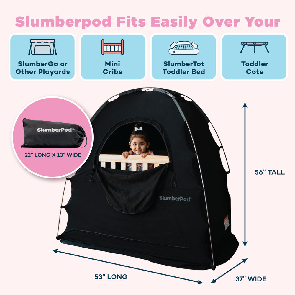 SlumberPod detalle del tejido que bloquea la luz y mantiene transpirabilidad