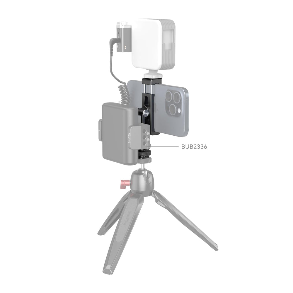 SMALLRIG cold shoe superior con micrófono para mejorar audio en grabación