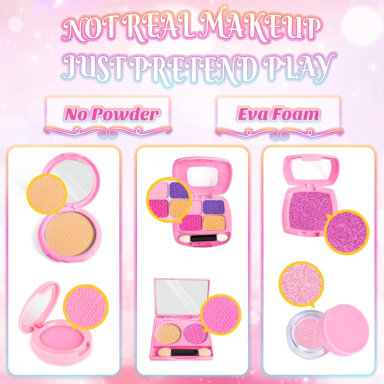 Smallzi sombras y brillos que simulan cosméticos sin manchar