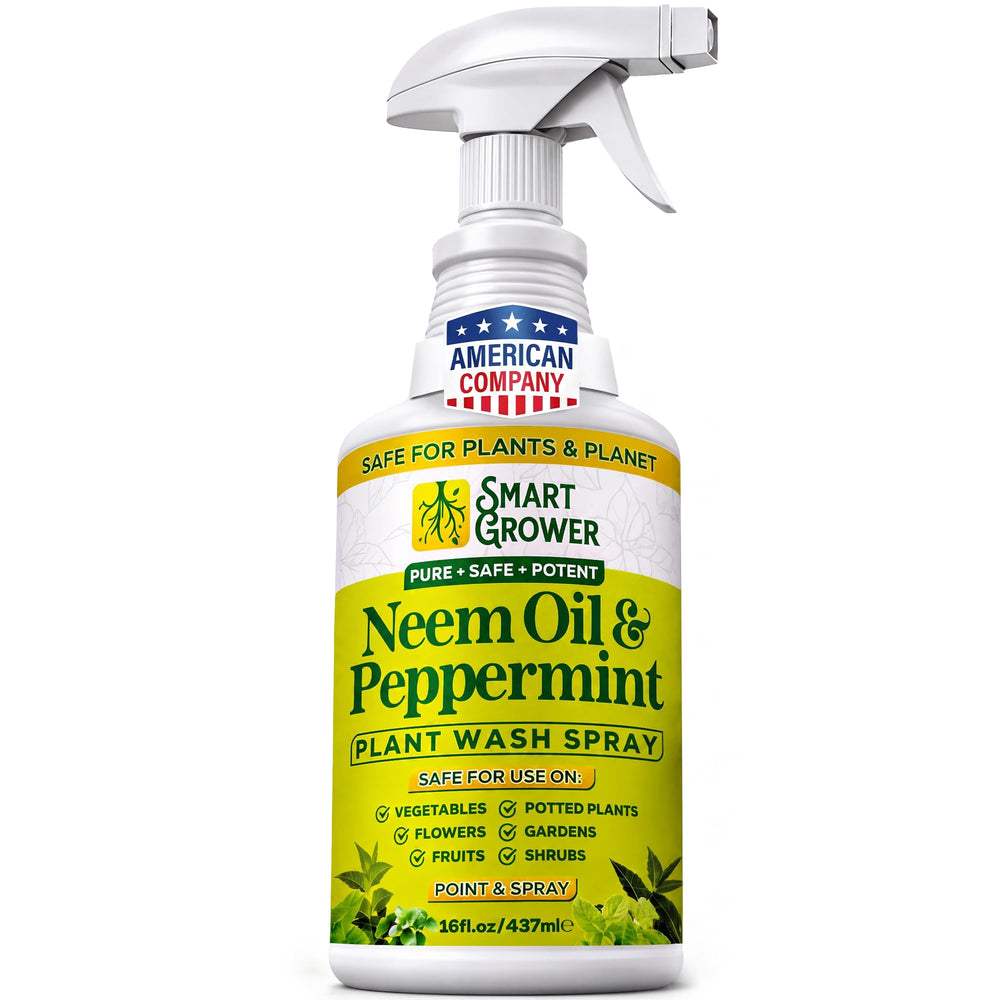 Smart Grower botella frontal mostrando etiqueta y formato 16 oz, claridad del producto