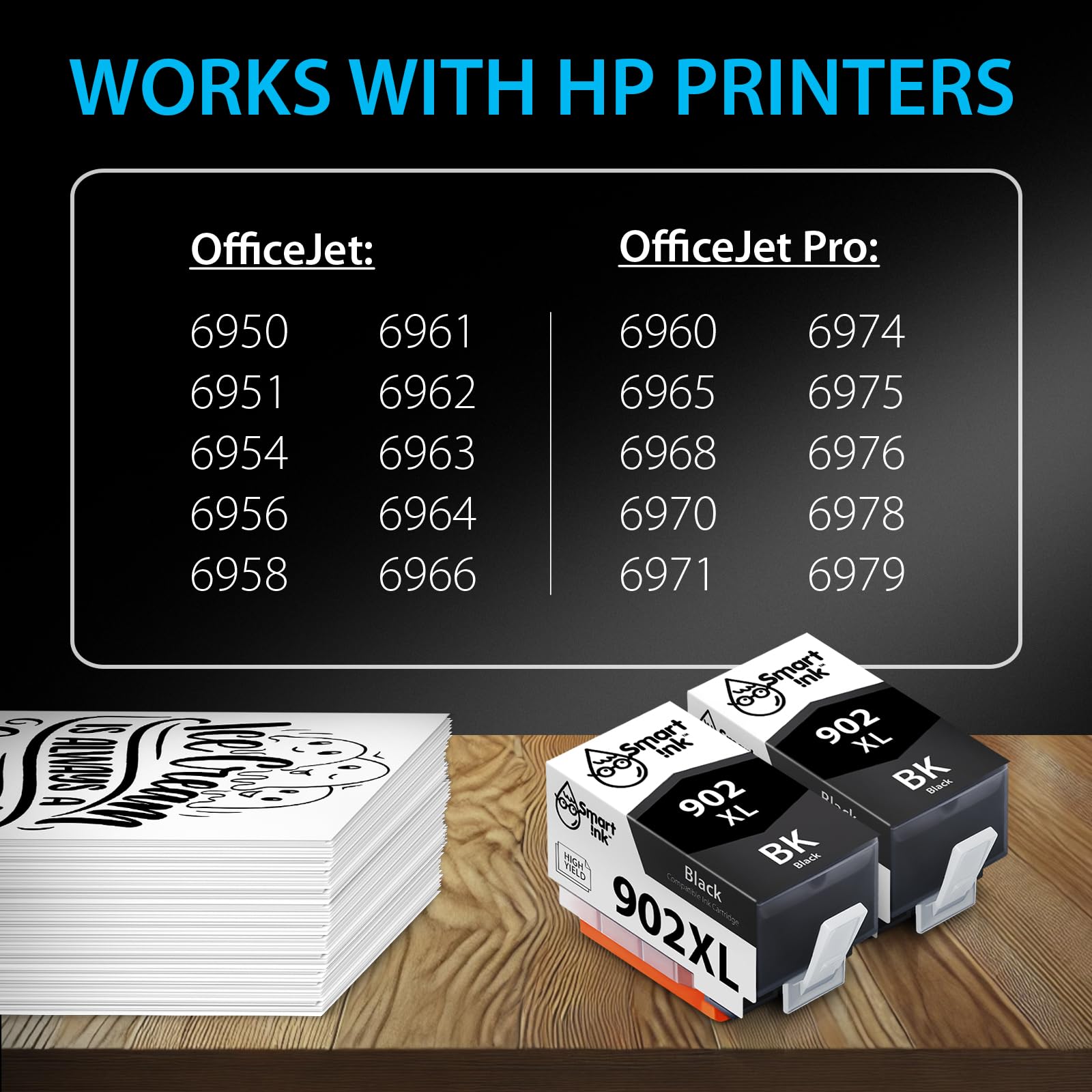 Smart Ink 902XL cartucho suelto listo para instalar y ahorro por volumen