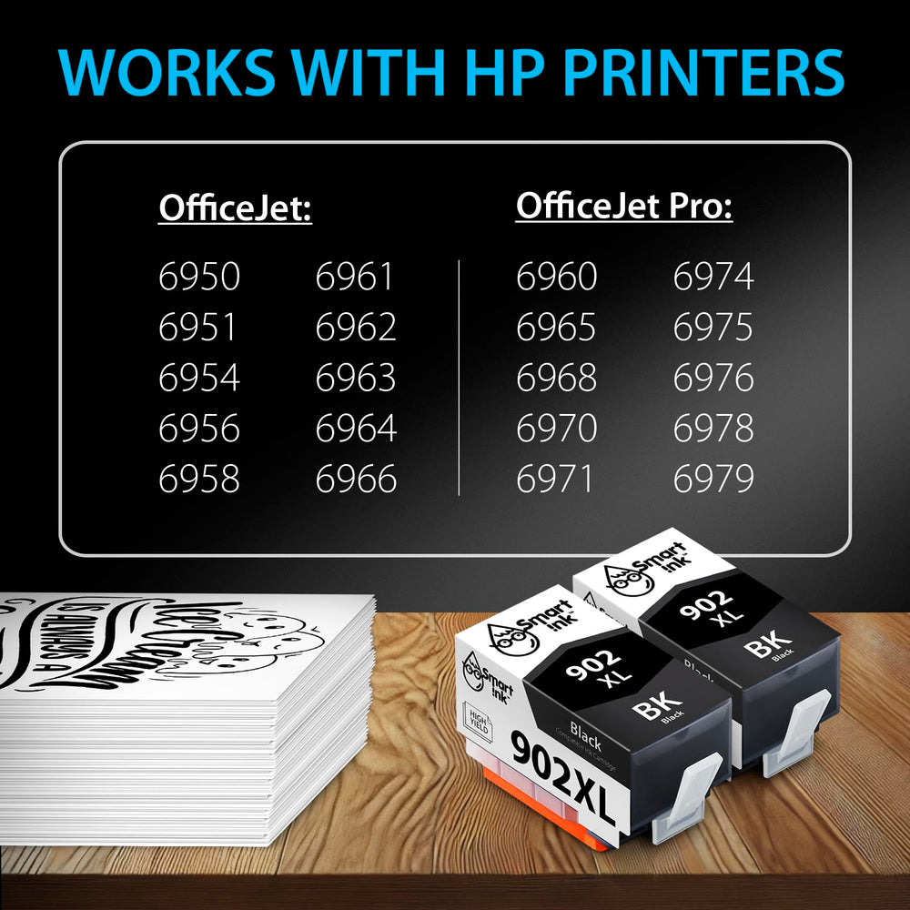 Smart Ink 902XL cartucho suelto listo para instalar y ahorro por volumen